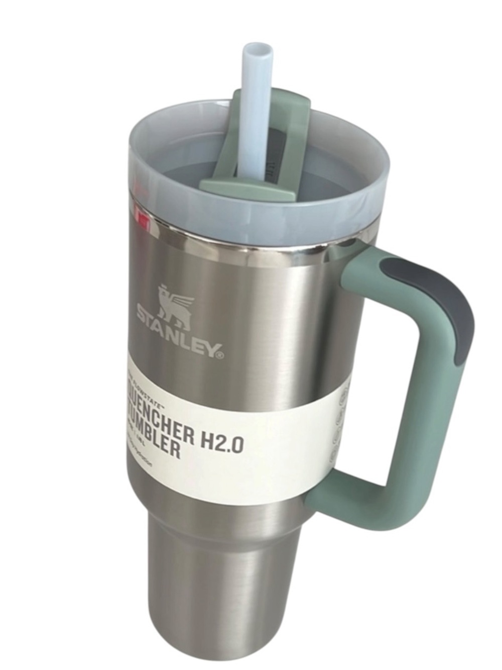 Stanley QuencherTumbler - Sage Green Handle